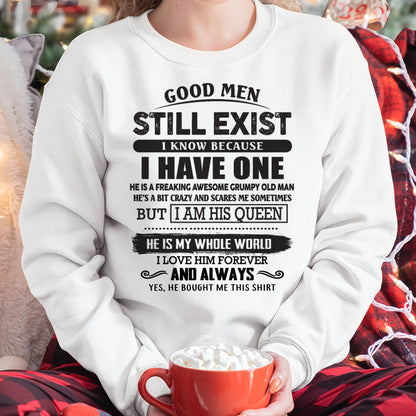 Good Men Still Exist - Perfect Gift For Your Girlfriend, Wife From Boyfriend, Husband - EBIL00 (SKU26T-0192-00)