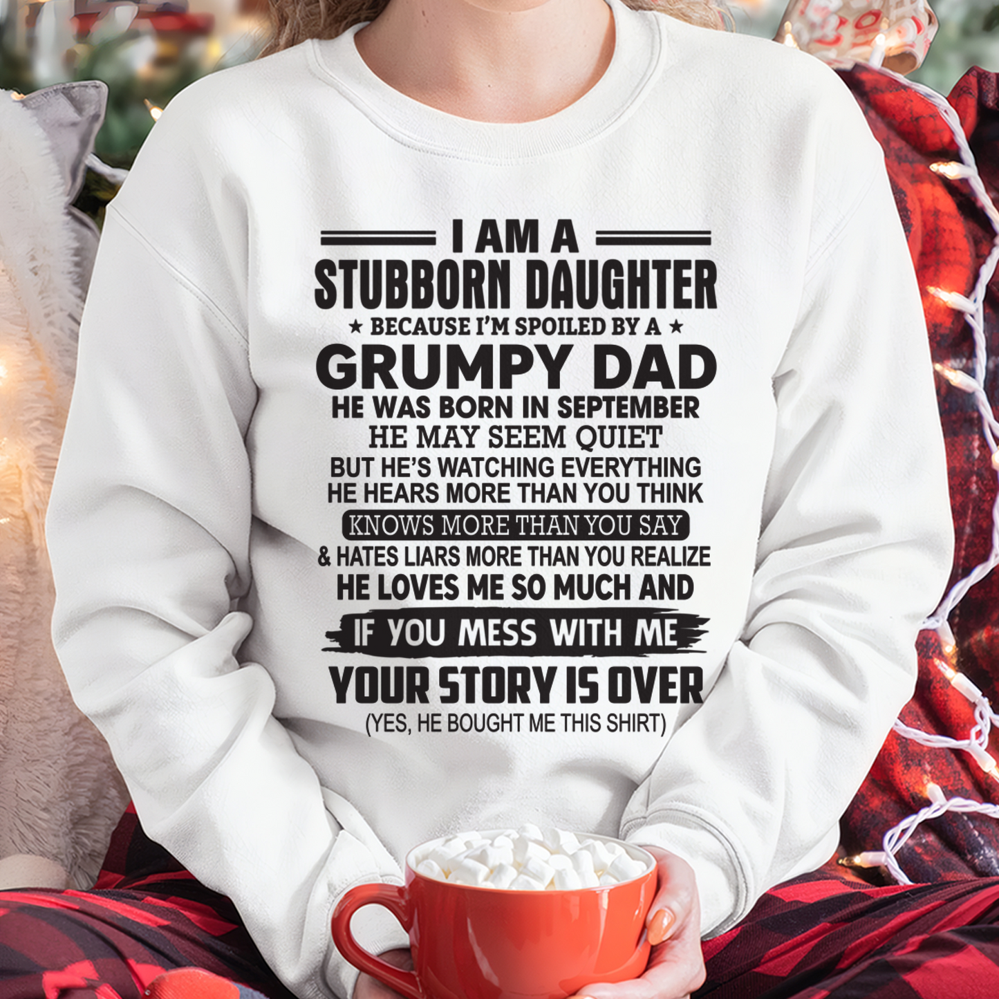 SEPTEMBER - I'M A STUBBORN DAUGHTER - FROM DAD TO DAUGHTER - EBIL09 (SKU26T-01-52-09