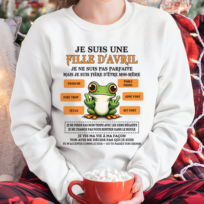 JE SUIS UNE FILLE D’AVRIL - fma DONN04 / fr04 (SKU2603-02-04)