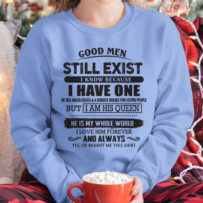 Good Men Still Exist - Perfect Gift For Your Girlfriend, Wife From Husband / Man - EBIL00 (SKU07-166-00)