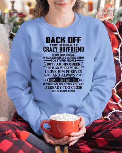 August - Back Off I Have An Extremely Crazy Boyfriend - EBIL08 (SKUT-BACKOFF-08)