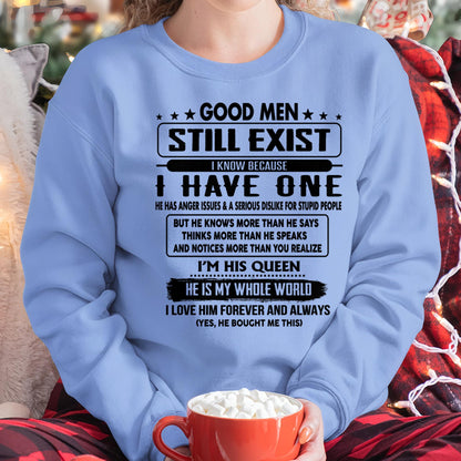 Good men Still Exist - gift for your girlfriend, wife from Husband - DONN00 (SKU-GM-00)