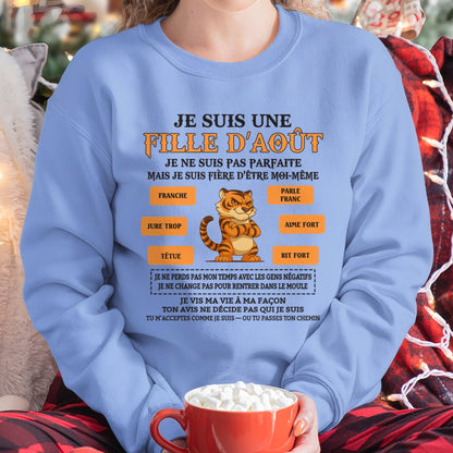 JE SUIS UNE FILLE D’AOÛT      - fma DONN08 / fr08 (SKU26T-01240-08)