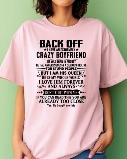 August - Back Off I Have An Extremely Crazy Boyfriend - Ebil08 (SKUT-BACKOFF-08)