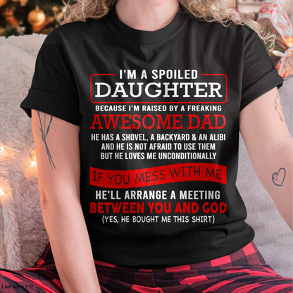 I'M A SPOILED DAUGHTER - FROM DAD TO DAUGHTER - EBIL00 (SKU26T-01-30-00)