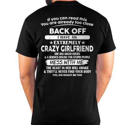 If You Can Read This You Are Already Too Close - Gift For Your Boyfriend, Husband From Wife - DONN00 (SKU07-175-00)