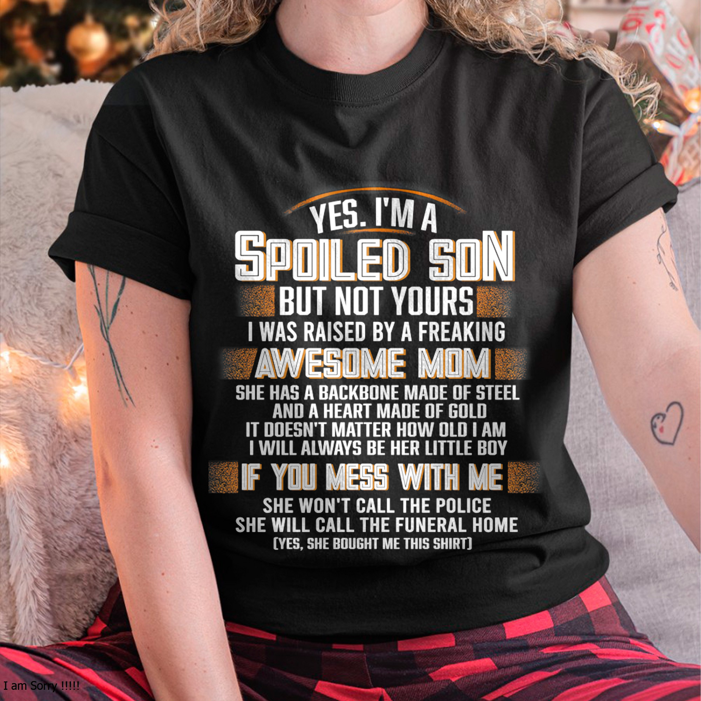 Raised By A Freaking Awesome Mom - FROM MOM TO SON - EBIL0 (SKU26T-01-45-00)