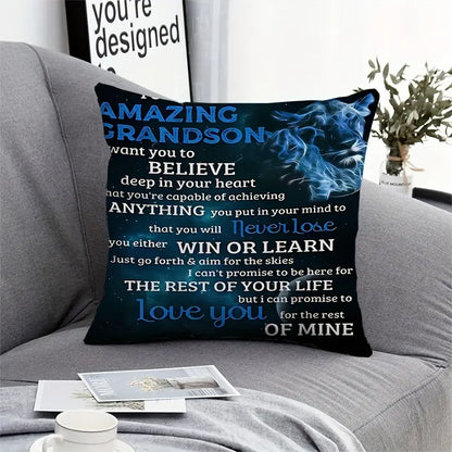 Special Gift For Your Grandson From Grandma - Pillow
