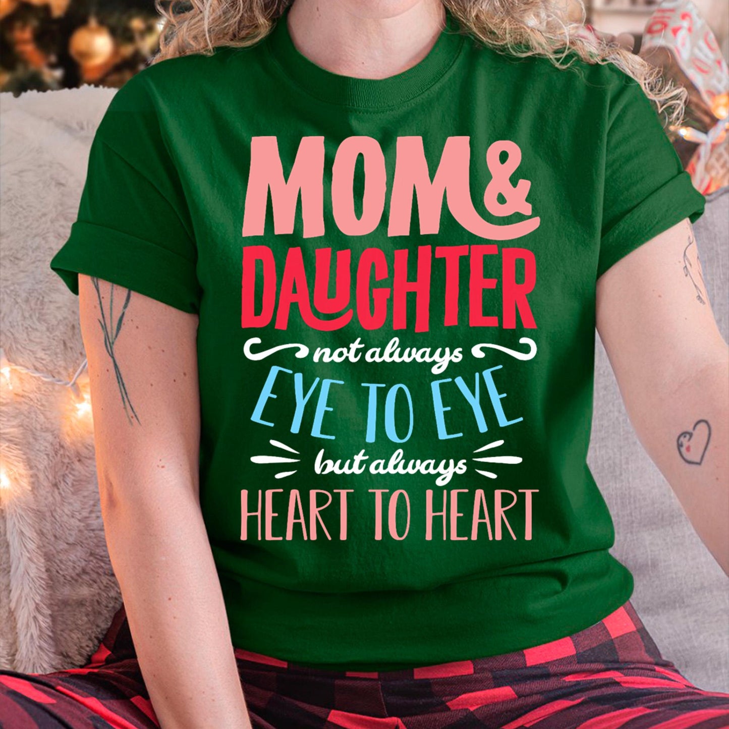Mom and Daughter T shirt - Gift For Daughter from Mom - ebil00