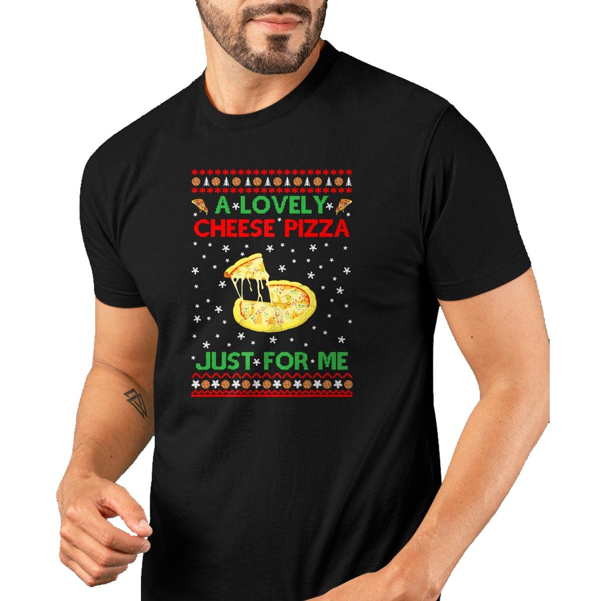 A Lovely Cheese Pizza Shirt Alone Funny Kevin X-Mas Home T-Shirt - Christmas Unisex T-Shirt/Hoodie/Sweatshirt - HNDS00