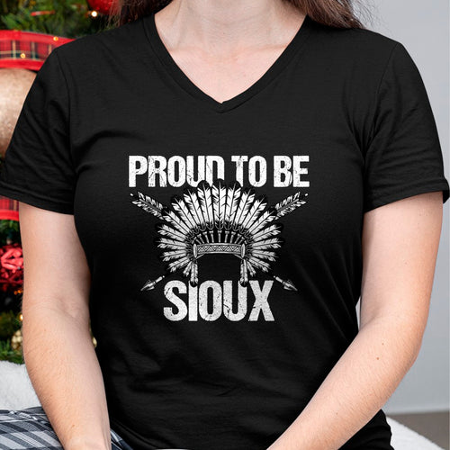Native American T-Shirts, Vintage Native American Unisex T-Shirt/Hoodie/Sweatshirt HLT00 - Native American Heritage Quote for a Proud Sioux T-Shirt
