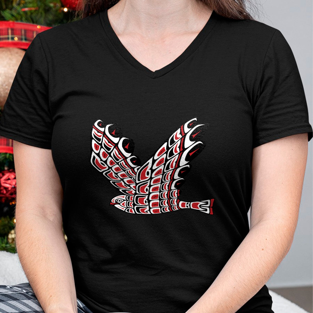 Native American T-Shirts, Vintage Native American Unisex T-Shirt/Hoodie/Sweatshirt HLT00 - Pacific Northwest tribe art Salmon Native american tribal T-Shirt
