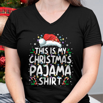 This Is My Christmas Pajama Shirt Funny Xmas PJs Men Women T-Shirt - Christmas Unisex T-Shirt/Hoodie/Sweatshirt - HNDS00