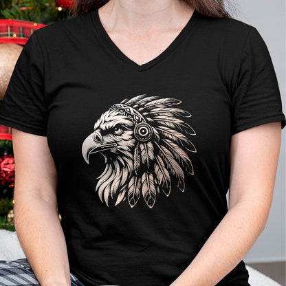 Native American T-Shirts, Vintage Native American Unisex T-Shirt/Hoodie/Sweatshirt HLT00 - Native American Indian Day Pride Indigenous Cherokee Eagle T-Shirt (1)