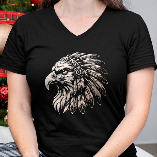 Native American T-Shirts, Vintage Native American Unisex T-Shirt/Hoodie/Sweatshirt HLT00 - Native American Indian Day Pride Indigenous Cherokee Eagle T-Shirt (1)