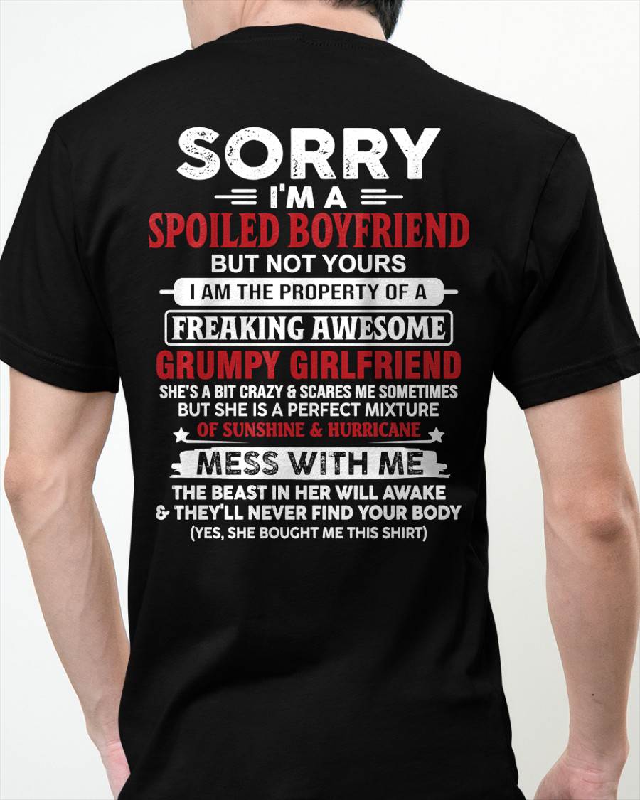 Spoiled Boyfriend - Perfect Gift From Girlfriend - EBIL00 (SKU11-18-00)