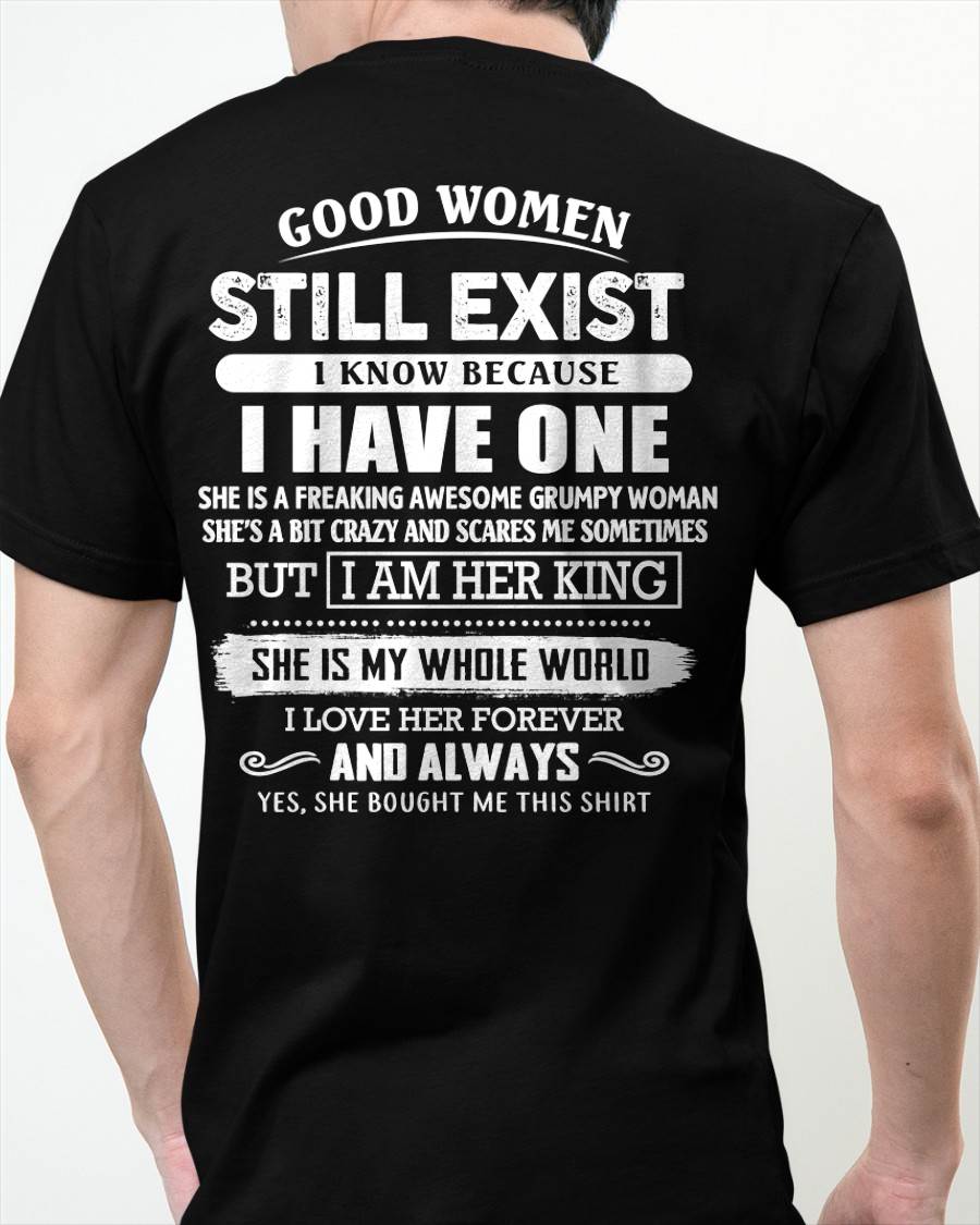 GOOD WOMEN STILL EXIST - PERFECT GIFT FROM WIFE, GIRLFRIEND - EBIL00 (SKU12-306-00)