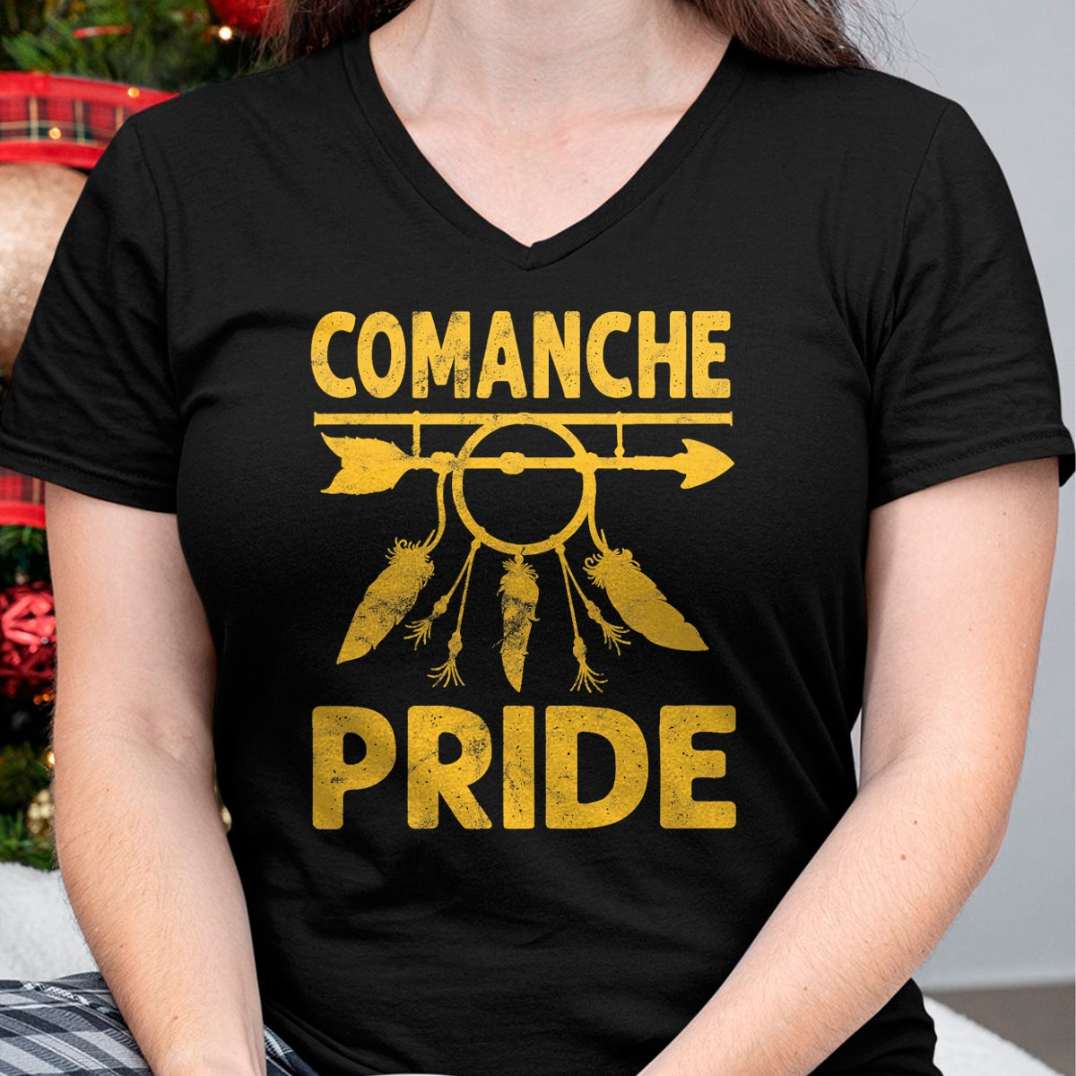 Native American T-Shirts, Vintage Native American Unisex T-Shirt/Hoodie/Sweatshirt HLT00 - American Flag - comanche Pride Native American vintage Gift Men Women T-Shirt