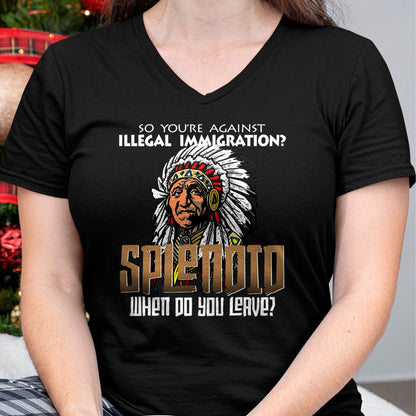 Native American T-Shirts, Vintage Native American Unisex T-Shirt/Hoodie/Sweatshirt HLT00 - Southwest Native American Indian Feather T-Shirt (1)