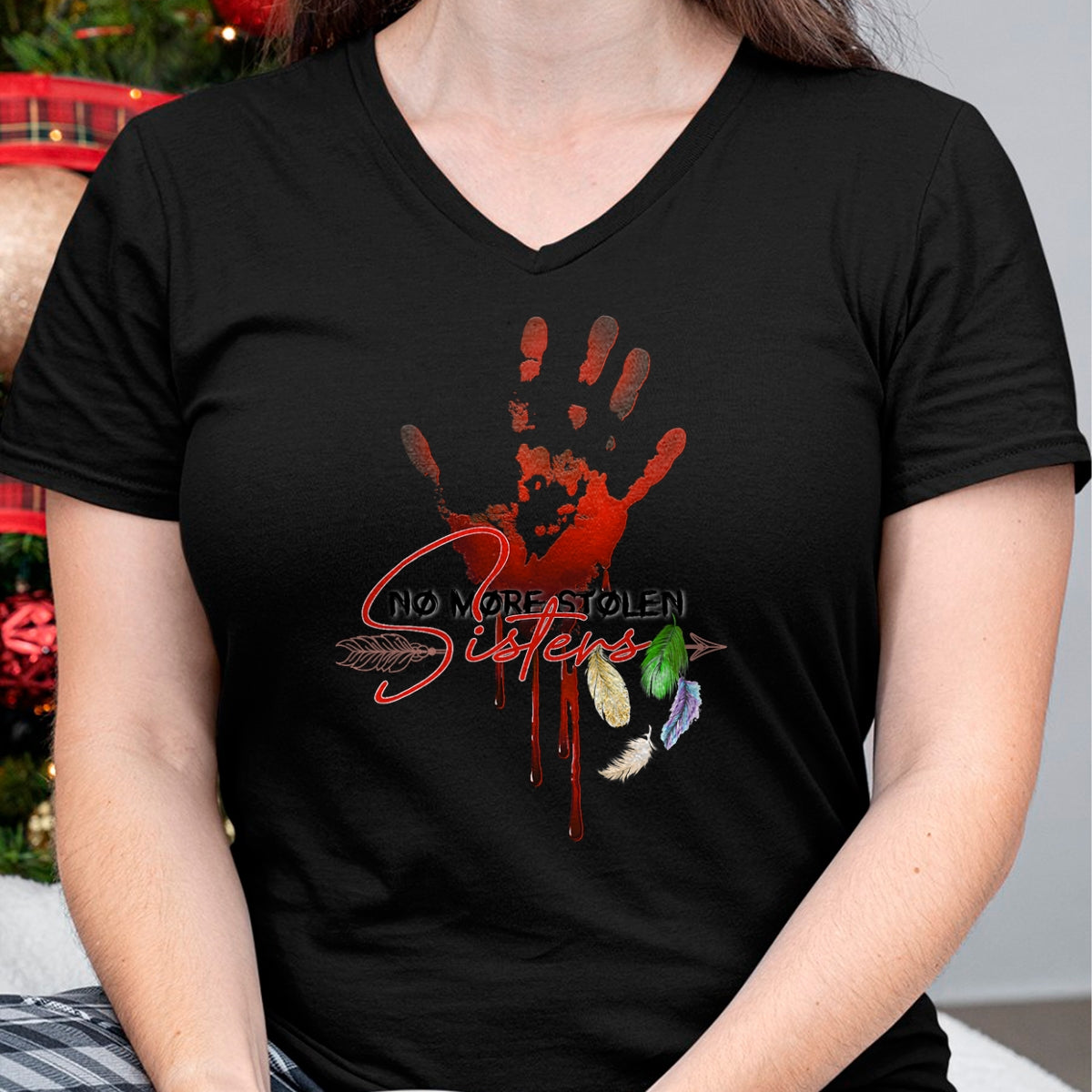 Native American T-Shirts, Vintage Native American Unisex T-Shirt/Hoodie/Sweatshirt HLT00 - No More Stolen Sisters Honor Awareness Native Americans T-Shirt