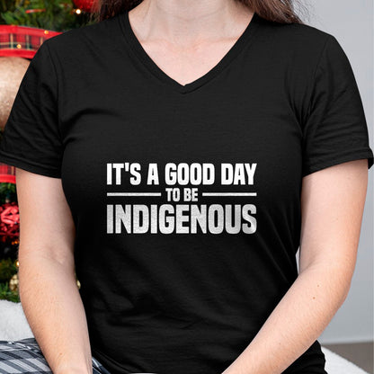 Native American T-Shirts, Vintage Native American Unisex T-Shirt/Hoodie/Sweatshirt HLT00 - Native American It's A Good Day To Be Indigenous T-Shirt