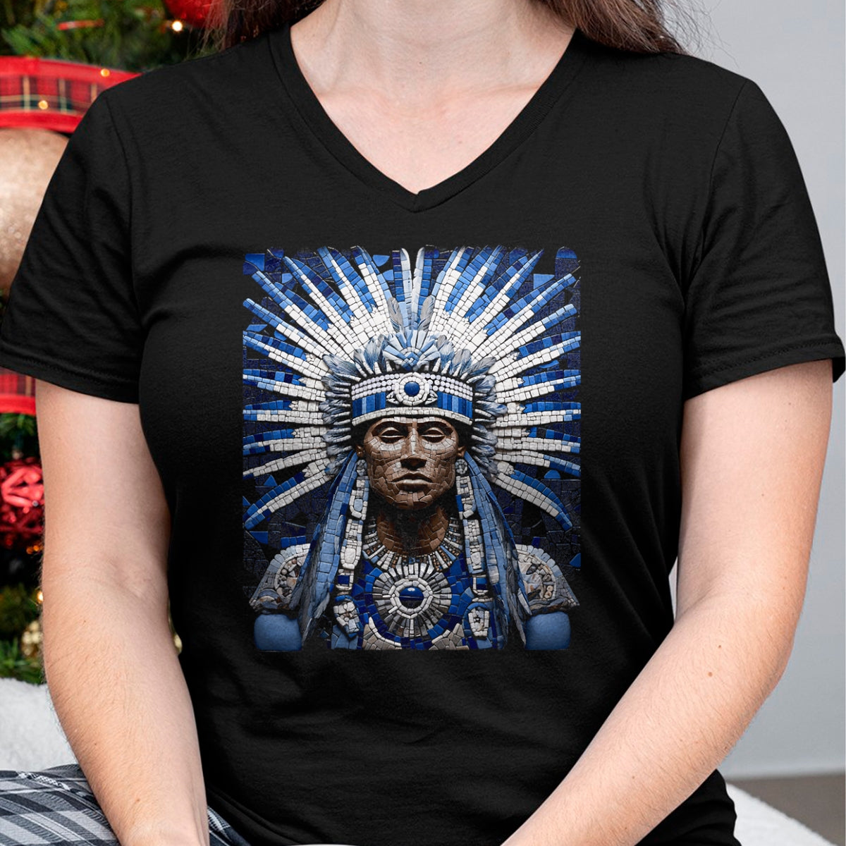 Native American T-Shirts, Vintage Native American Unisex T-Shirt/Hoodie/Sweatshirt HLT00 - Native American Indian Design Warrior Native American T-Shirt
