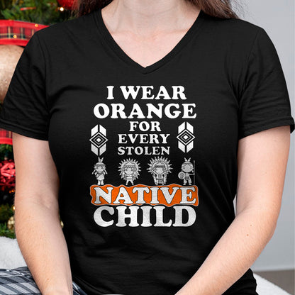 Native American T-Shirts, Vintage Native American Unisex T-Shirt/Hoodie/Sweatshirt HLT00 - I Wear Orange For Every American Native Child Indian Pride T-Shirt