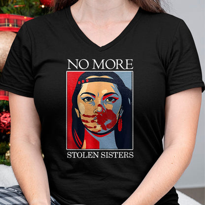 Native American T-Shirts, Vintage Native American Unisex T-Shirt/Hoodie/Sweatshirt HLT00 - Honor Awareness Native Americans No More Stolen Sisters T-Shirt