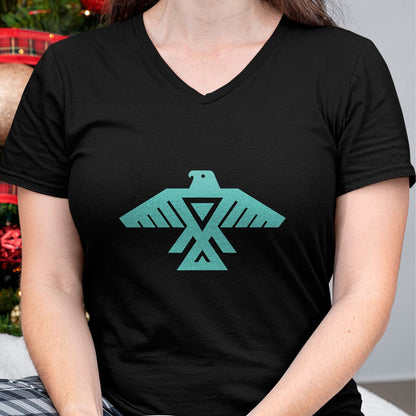 Native American T-Shirts, Vintage Native American Unisex T-Shirt/Hoodie/Sweatshirt HLT00 - Native American Thunderbird Funny Tribal Art Gift Men Women T-Shirt (2)