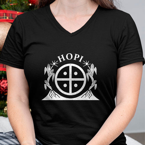Native American T-Shirts, Vintage Native American Unisex T-Shirt/Hoodie/Sweatshirt HLT00 - HOPI NATION NATIVE AMERICAN INDIAN FLAG RESERVATION ARIZONA T-Shirt (1)