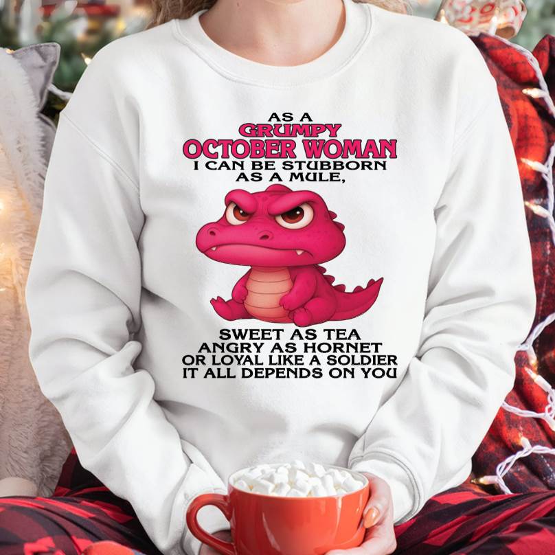 As A Grumpy January Woman - T Shirt For Woman - DONN10 (SKU09-31-10)