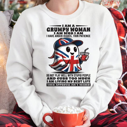 I Am A Grumpy Woman - T Shirt For Woman - DONN (SKU09-82)