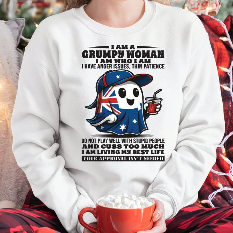 I Am A Grumpy Woman - T Shirt For Woman - DONN (SKU09-83)