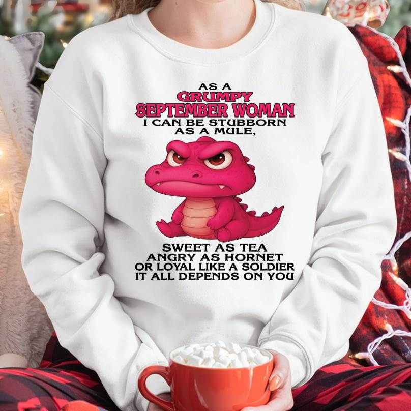 As A Grumpy January Woman - T Shirt For Woman - DONN09 (SKU09-31-09)