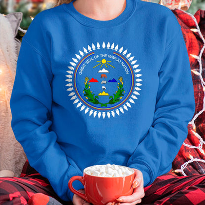 Native American T-Shirts, Vintage Native American Unisex T-Shirt/Hoodie/Sweatshirt HLT00 - Navajo Flag Native American Mens Womens Kids T-Shirt (1)