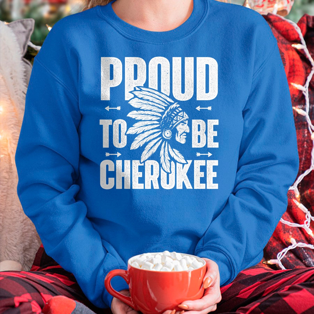 Native American T-Shirts, Vintage Native American Unisex T-Shirt/Hoodie/Sweatshirt HLT00 - Proud To Be Cherokee Native American Indian T-shirt T-Shirt