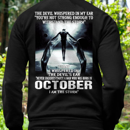 NOVEMBER - THE DEVIL WHISPERED IN MY EAR - T-SHIRT FOR MAN - DONN11 (SKU08-35-11)