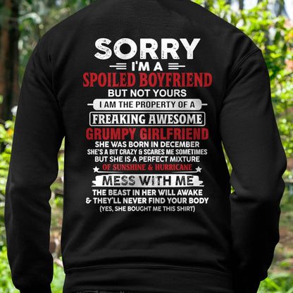 December - Spoiled Boyfriend - Perfect Gift From Girlfriend - EBIL12 (SKU11-18-12)