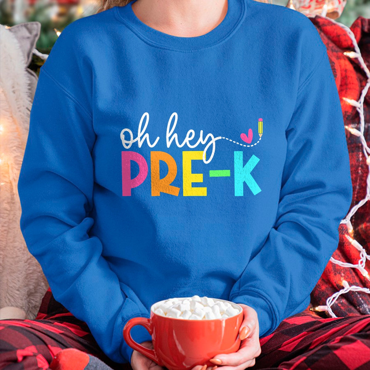 Best Teacher Shirt, Funny Teacher UnisexT-Shirt/Hoodie/Sweatshirt HLT00 - Oh Hey Pre-k Back to School Teachers Students T-Shirt