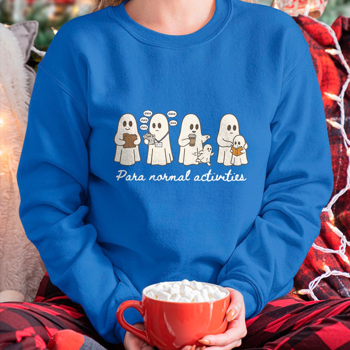 Best Teacher Shirt, Funny Teacher UnisexT-Shirt/Hoodie/Sweatshirt HLT00 - Ghost para Normal Activities SpEd Teacher Paraprofessional T-Shirt