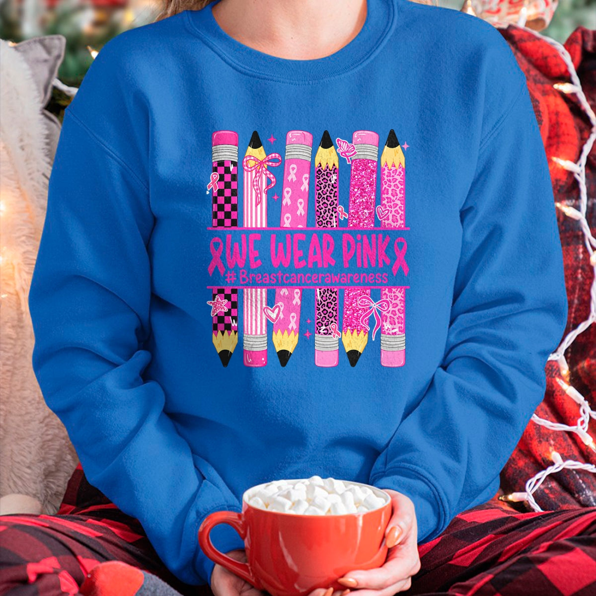 Best Teacher Shirt, Funny Teacher UnisexT-Shirt/Hoodie/Sweatshirt HLT00 - in October We Wear Pink Breast Cancer Awareness Teacher Kids T-Shirt