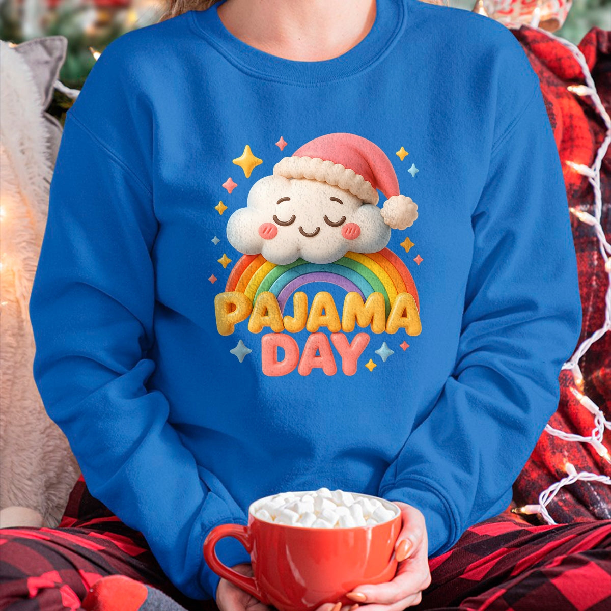 Best Teacher Shirt, Funny Teacher UnisexT-Shirt/Hoodie/Sweatshirt HLT00 - Pyjamas Day School Spirit Week Sleepy Cloud Teacher Student T-Shirt