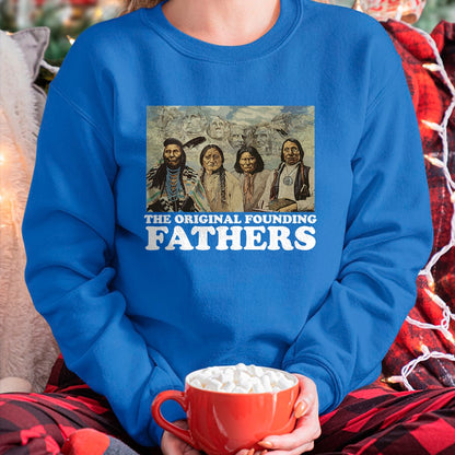 Native American T-Shirts, Vintage Native American Unisex T-Shirt/Hoodie/Sweatshirt HLT00 - The Original Founding Fathers Native American T-Shirt T-Shirt