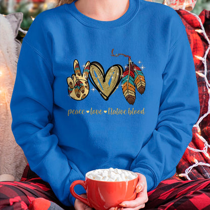 Native American T-Shirts, Vintage Native American Unisex T-Shirt/Hoodie/Sweatshirt HLT00 - Pendleton Oregon Native American Kingfisher Bird T-Shirt (1)