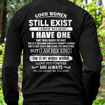 MAY - GOOD WOMEN STILL EXIST - PERFECT GIFT FROM WIFE, GIRLFRIEND - EBIL05 (SKU12-306-05)