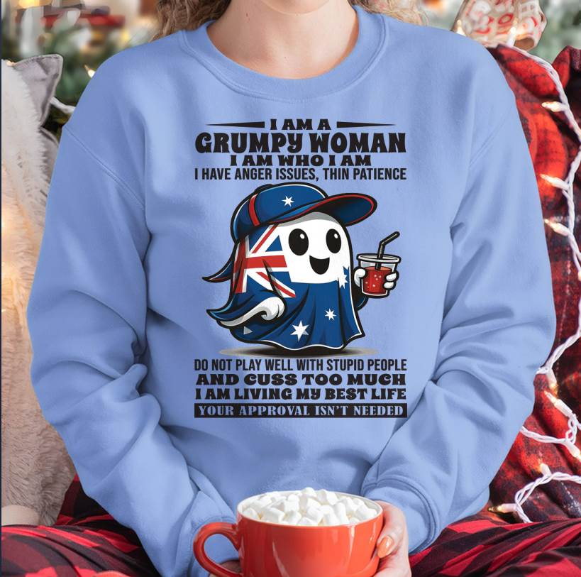 I Am A Grumpy Woman - T Shirt For Woman - DONN (SKU09-83)
