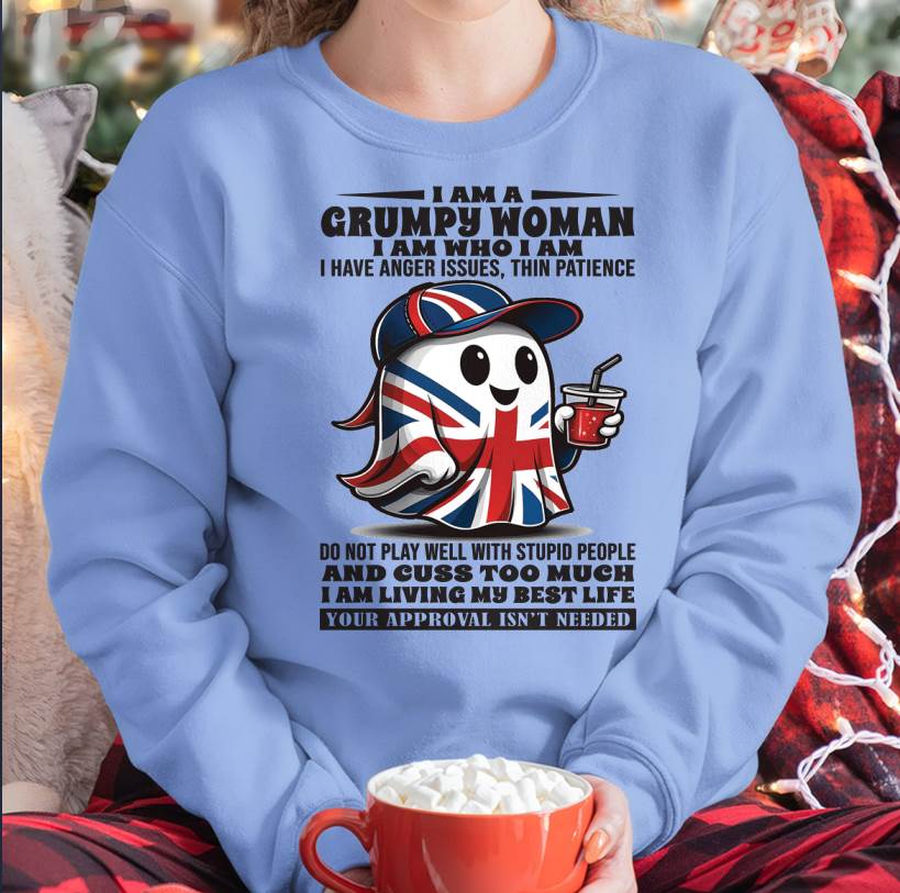 I Am A Grumpy Woman - T Shirt For Woman - DONN (SKU09-82)