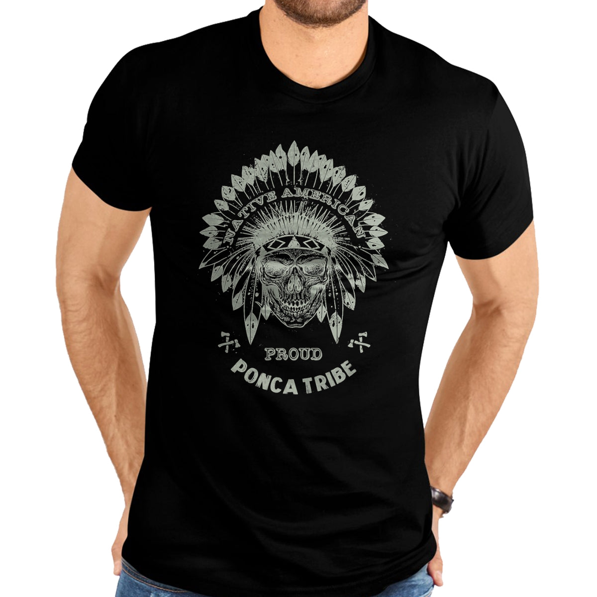 Native American T-Shirts, Vintage Native American Unisex T-Shirt/Hoodie/Sweatshirt HLT00 - Pretend I'm A Native American Indian Costume Halloween T-Shirt