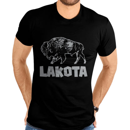 Native American T-Shirts, Vintage Native American Unisex T-Shirt/Hoodie/Sweatshirt HLT00 - Lakota Oglala Sioux Tribe Native American Day Indigenous Men T-Shirt (1)