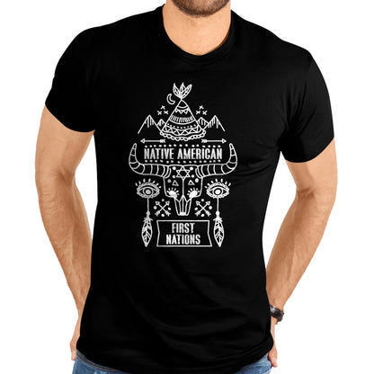 Native American T-Shirts, Vintage Native American Unisex T-Shirt/Hoodie/Sweatshirt HLT00 - Native American Heritage Month American Indian Indigenous T-Shirt (1)